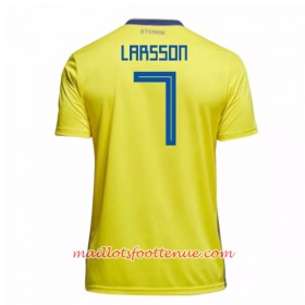 Maillot/Tenue Suède Larsson 7 Domicile Coupe du monde 2018